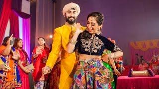 Amazing Wedding Entrance Dance Rajdev & Simran | Gal Sun Challeya | DAS JA | WONDERLAND