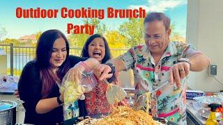 Kis Ne Kya Pakaya? Behtareen Weather Mein Outdoor Cooking ️| Family Brunch & Party Menu 