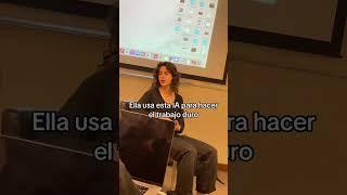 Cuando la profesora parece más alumna  #viralvideo #humor #memesdivertidos #greenscreen