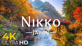 Nikko 4K Autumn Aerial Film - Temples, Waterfalls, and Stunning Scenery - Video 4KUltra HD