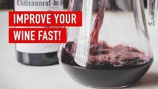 How to improve your wine - Decanting | Wine Basics - Virgin Wines