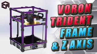 Voron Trident Premium Purple Plastic Eater Build (Part 1: Frame Y/Z Axis Assembly With MJF Parts!)