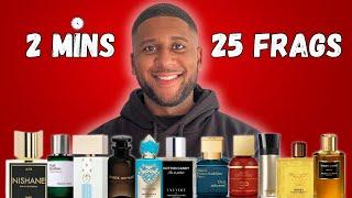 25 SEXIEST Fragrances In UNDER 2 Minutes!