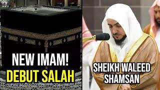 DEBUT SALAH | Sheikh Waleed Shamsan leads his first Salah at Masjid Al-Haram