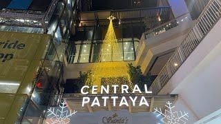 Christmas in Central Pattaya Thailand live in december 2024