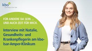 Interview mit Natalie, Gesundheits- und Krankenpflegerin bei kbo