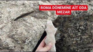 ROMA DÖNEMİNE AİT ZENGİN ODA MEZARLAR.