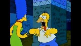 No TV And No Beer Make Homer Go Crazy | Simpsons Best Moments