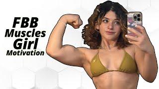 FBB Muscles Girl Serena Abweh Powerlifter To Bodybuilder Transformation | fbb warriors