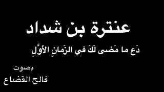 عنترة بن شداد  - دَع ما مَضى  - بصوت فالح القضاع