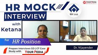 SAIL HR Mock Interview for HR Position | Actual Asked HR interview Questions |  Prepare with YP