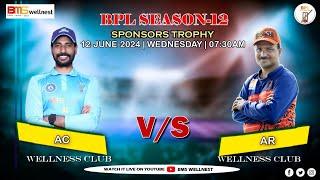 POST MATCH PRESENTATION AC  WELLNESS CLUB VS  AR WELLNESS CLUB | SPONSERS TROPHY | BPL SEASON-12