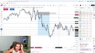 Live Day Trading Making $25,198 (MY NEW STRATEGY)