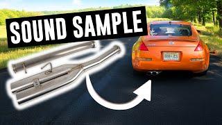 Z1 Nissan 350Z Blast Pipes Exhaust Sound Sample