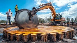 Extreme Dangerous Fastest Big Chainsaw Cutting Tree Machines  Biggest Heavy Equipment Machine #3