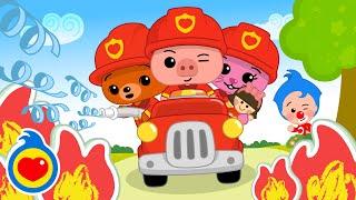 Bomberos al Rescate ‍ Canciones Infantiles  Plim Plim