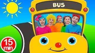 Wheels on the Bus & More | Nick and Poli - Kids Songs & Nursery Rhymes