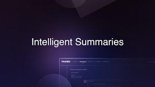 Announcing: Intelligent Summaries | Medallia Experience '24