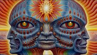 Psychedelic Visuals 4k - Alex Grey's Cosmic Odyssey: A Visual Exploration of Interconnectedness