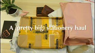 Huge Stationery Haul 2020 | ASMR + soft music