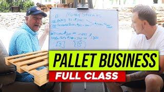 How To Resell Used Pallets - FULL TUTORIAL (ft John Wilker - The Simplest Biz)