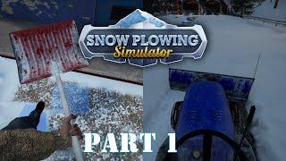 Snow Plowing Simulator - Part 1
