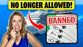 7 Strange Things Cruise Lines HAD to Ban in 2025