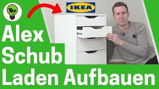 IKEA Alex Schubladenelement Aufbauen  ULTIMATIVE ANLEITUNG: Wie Alex mit Schubladen Montieren???