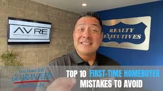 Top 10 First-Time Homebuyer Mistakes to Avoid! San Fernando Valley |  Los Angeles, California