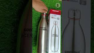 best thermosteel bottle |thermosteel bottle under 500 | Good Day  Steel Water Bottle, 1000 ml,Silver