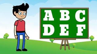 English alphabet learning for kids. A to Z. abcd fatiha.