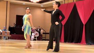 Matthew Chow | Vanessa Chow | Rumba | View 1 | 2023 Dance Fiesta | Albuquerque, New Mexico