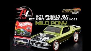 Release Show 28 Hot Wheels Red Line Club RLC Exclusive Mustang Boss Hoss