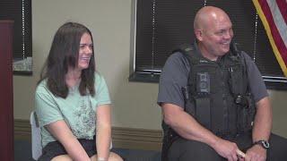 The Randolph County Sheriff's Office reunites with teen saved in 2021 crash.