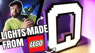 LIGHTS Made From LEGO! NEW LEGO Room Ideas!