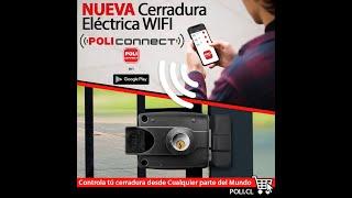 Instalación Cerradura Poli Eléctrica 3010 con sistema POLI Connect para uso WIFI de manera remota.