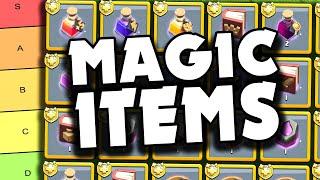 Ranking EVERY Magic Item in Clash of Clans #tierlist