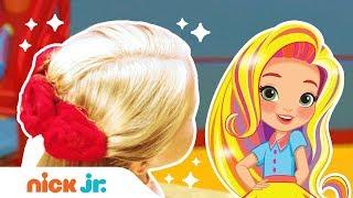 How to Make a Rose Updo Hairstyle Tutorial | Sunny Day’s Style Files | Nick Jr.