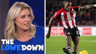 Ivan Toney's 'Foamgate' free kick was 'clever!' | The Lowe Down | NBC Sports