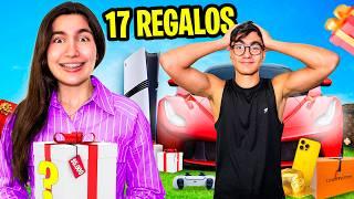 17 regalos EPICOS por sus 17 años  (NO se lo PODIA CREEN)