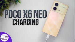 Poco X6 Neo Charging Test ️ 33W Turbo Charger 