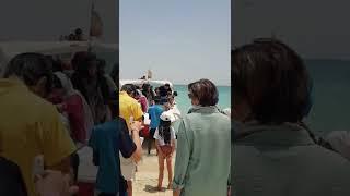 Beach Walk ️ IRAN KISH ISLAND People, Sea & Fun + Happy Music #shorts | KishWalk