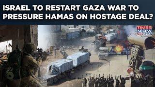 Israel To Restart Gaza War To Pressure Hamas To Agree On Deal Terms? No Aid, Power During Ramadan?