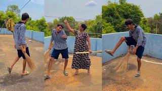 மொட்டை மாடி கூலிங் பெயிண்ட்…#nareshkuruvilla #trending #funny