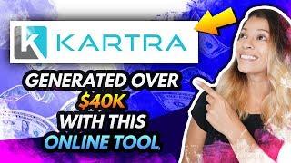 How I Generated Over $40K With This Online Tool - Kartra Review