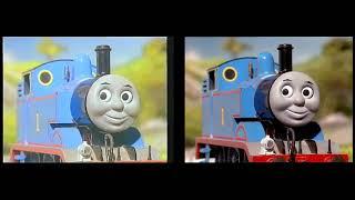 Thomas and Gordon VHS vs Restored