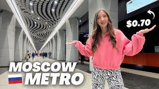 TRYING NEW RUSSIAN METRO  The best transport in the world?!