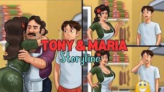 Maria's Secret food | Tony & Maria Storyline | Summertime Saga | DEMON ALPHA