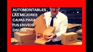 Cajas AUTOMONTABLES  Cajas para ENVÍOS.