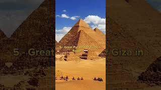 Top 10 Famous Landmarks In The World/Top to Top/#shorts #viral #top10